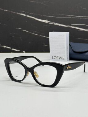NEW LOEWE LW50067F 001 EYEGLASSES BLACK WOMEN EYEWEAR LOEWE